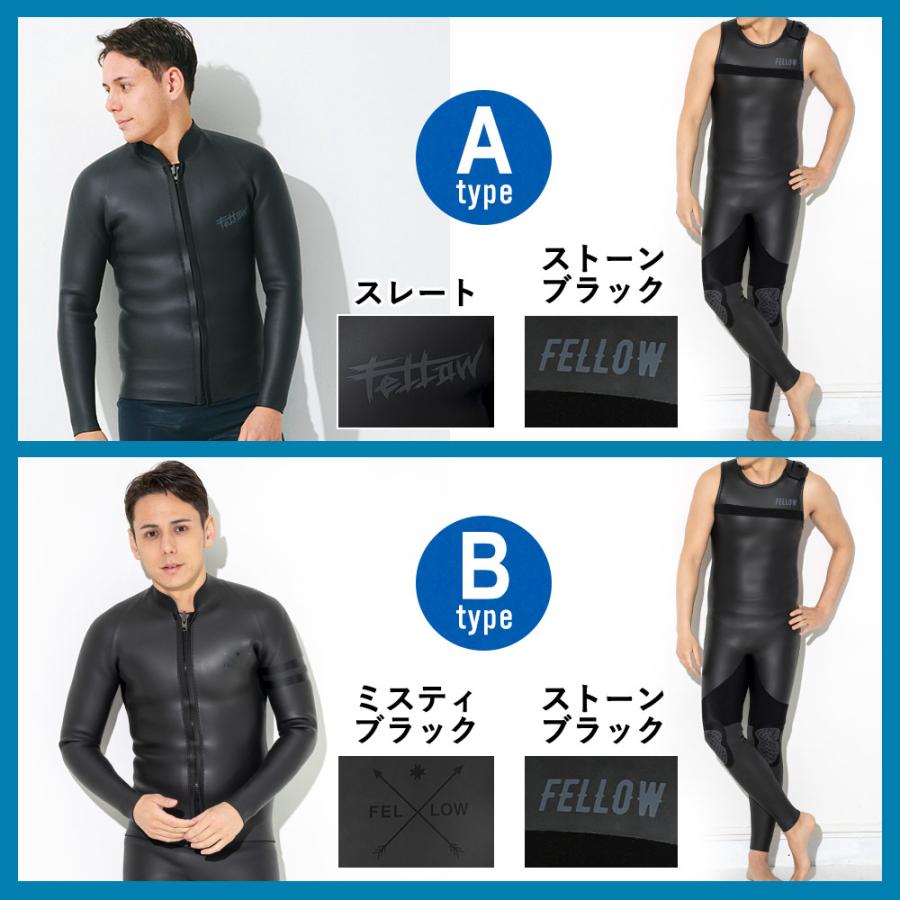 FELLOW ウェットスーツ タッパー ＆ ロングジョン セット メンズ