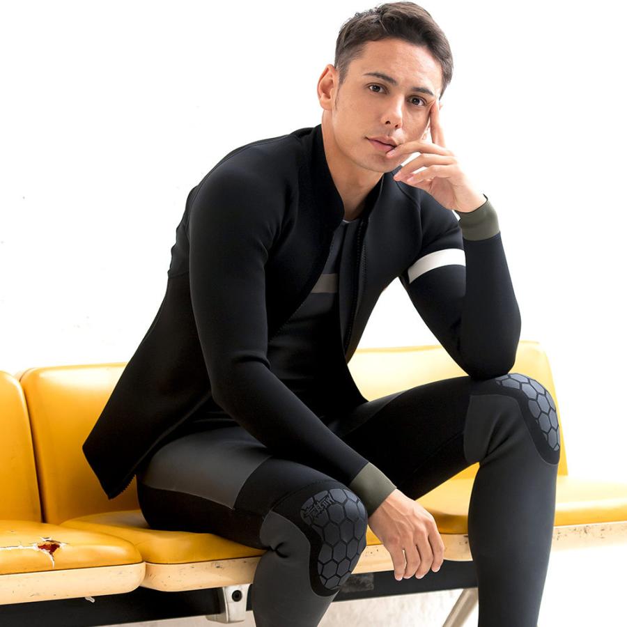 FELLOW ウェットスーツ フロントジップ タッパー 2mm メンズ