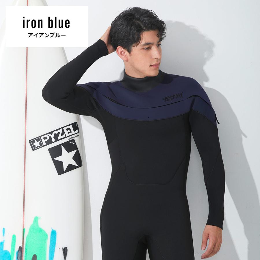 FELLOW ウェットスーツ フルスーツ ロングチェストジップ メンズ 3mm