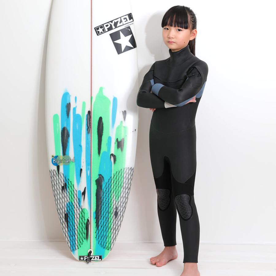 FELLOW セミドライ ウェットスーツ キッズ 5×3mm ロングチェストジップ