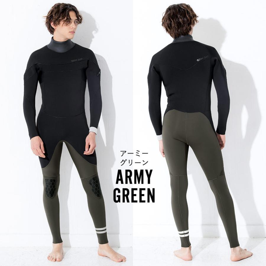 FELLOW ウェットスーツ フルスーツ ロングチェストジップ メンズ 3mm