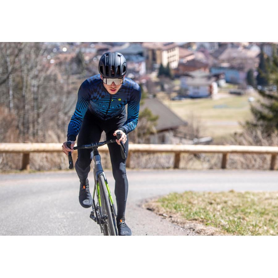 ALE(アレ)サイクルジャージ メンズ 秋冬 [12℃/18℃対応]フィット感