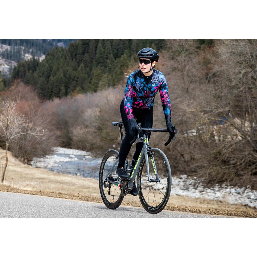 ALE(アレ)サイクルジャージ レディース 秋冬 長袖 [10℃/16℃] ロード