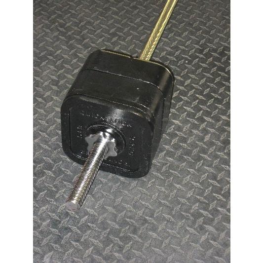 Ironmaster］クイックロックダンベルプレート用ストレートバー(#1043