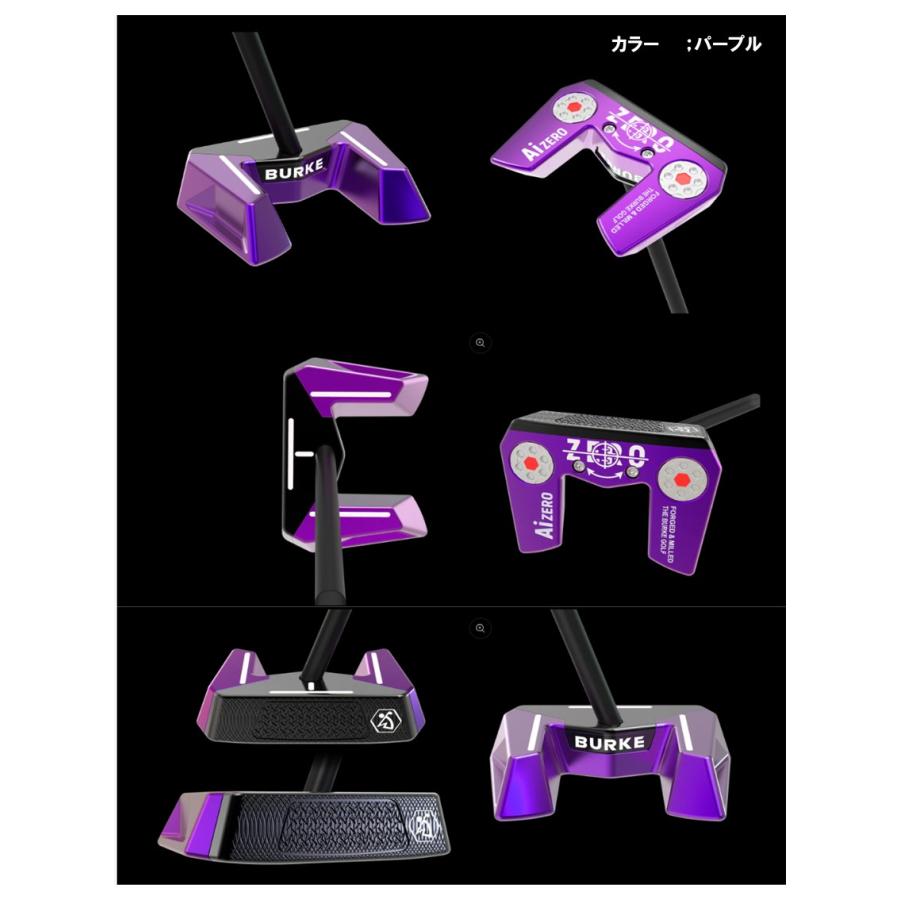 国内正規品 □ゼロトルクパター□ BURKE GOLF バークゴルフ Ai ZERO