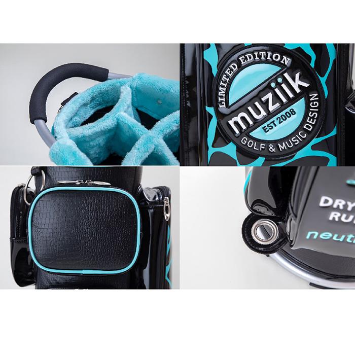 muziik（ムジーク） 数量限定キャディバッグ パイプフレーム カート