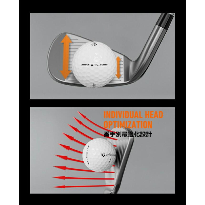 テーラーメイド ゴルフ Qi4D MAX アイアンセット 6本 6-9 PW AW メンズ