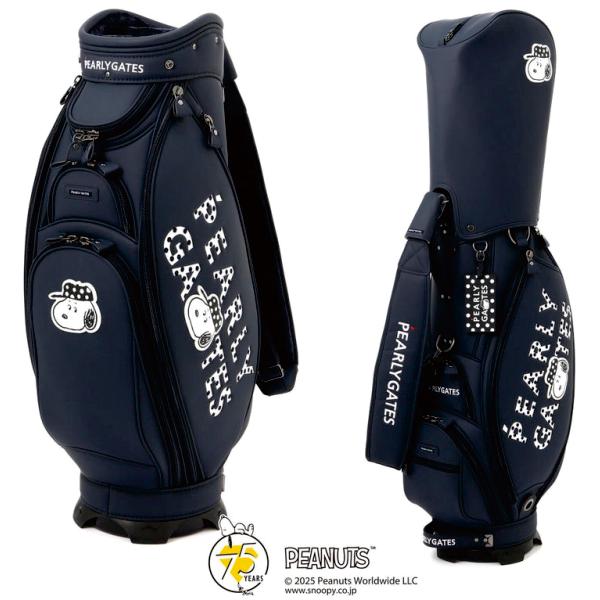 PEARLY GATES（パーリーゲイツ） 【SNOOPY】 合皮キャディバッグ (46