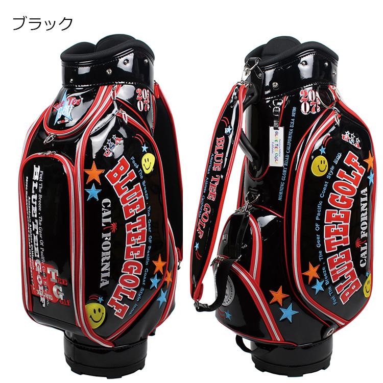 BLUE TEE GOLF（ブルーティーゴルフ） エナメル キャディバッグ BLUE