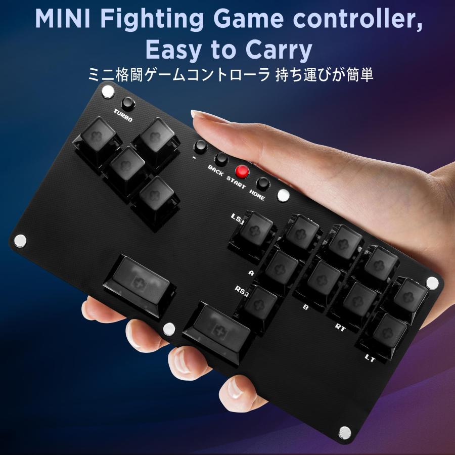 レバーレス アケコン アーケードコントローラー 16ボタン for PC