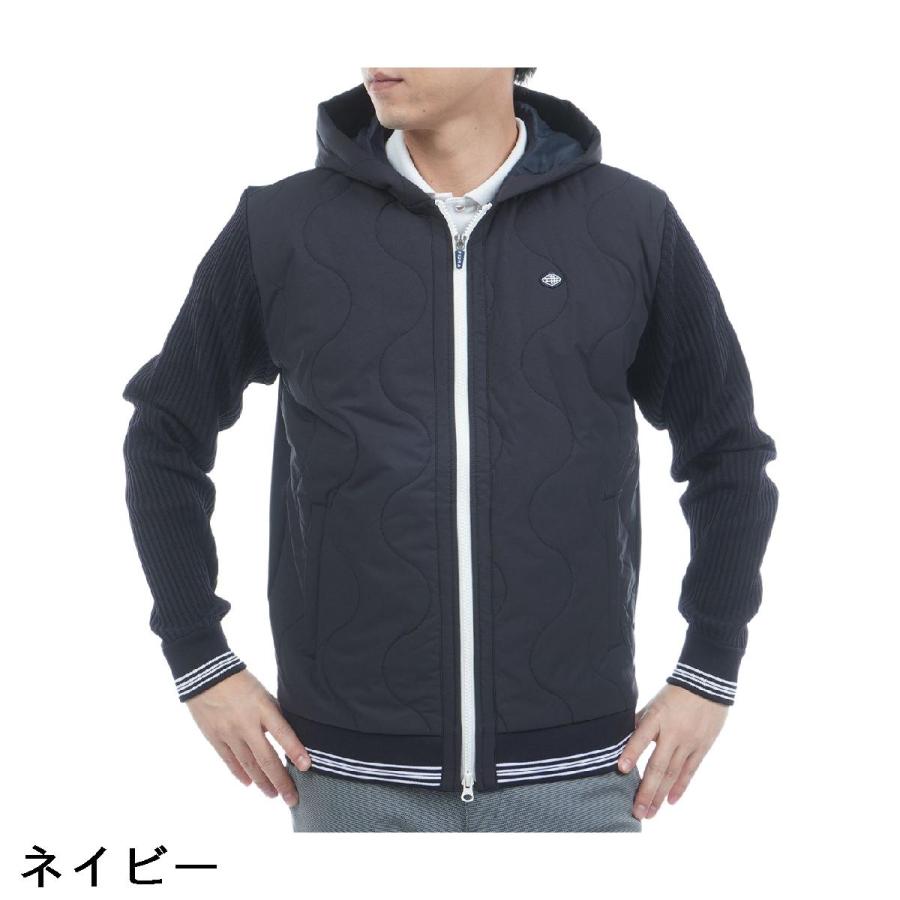 FIDRA（フィドラ） ストレッチ ニット軽量中綿ジャケット : GDOゴルフ