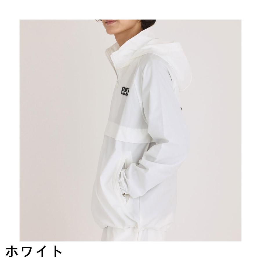 and per seフード付き ウインドブレーカー Mサイズ ホワイト ゴルフ