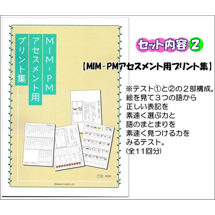 特別支援教材 多層指導モデルMIM 読みのアセスメント・指導パッケージ