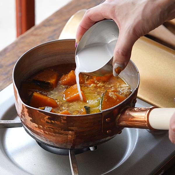 中村銅器製作所 銅行平鍋 15cm 銅製 雪平鍋 片手鍋 日本製