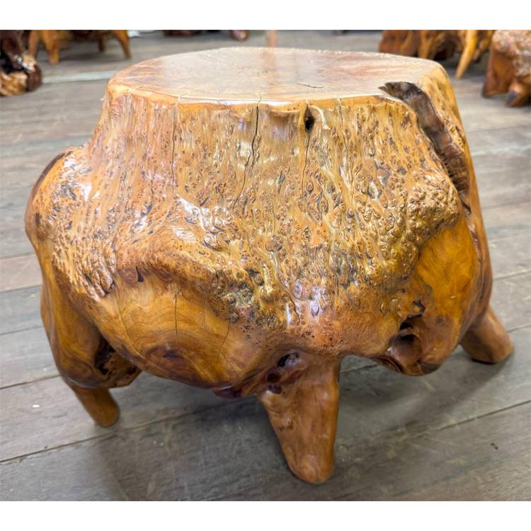 送料無料 無垢 木の根 飾り台 展示品 W56cm 花台 盆栽卓 根卓 飾台