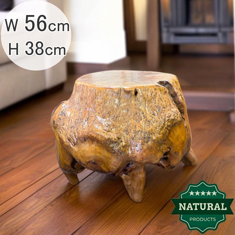 送料無料 無垢 木の根 飾り台 展示品 W56cm 花台 盆栽卓 根卓 飾台