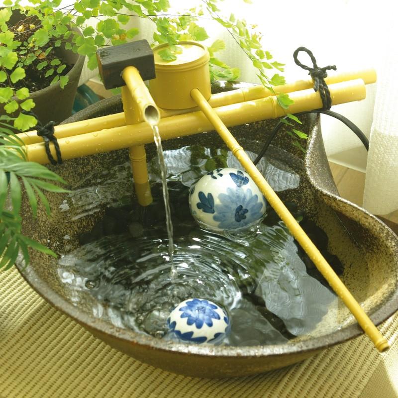 タカショー 爆買 水鉢 室内用 つくばい 和風 陶器 ウォーターガーデン