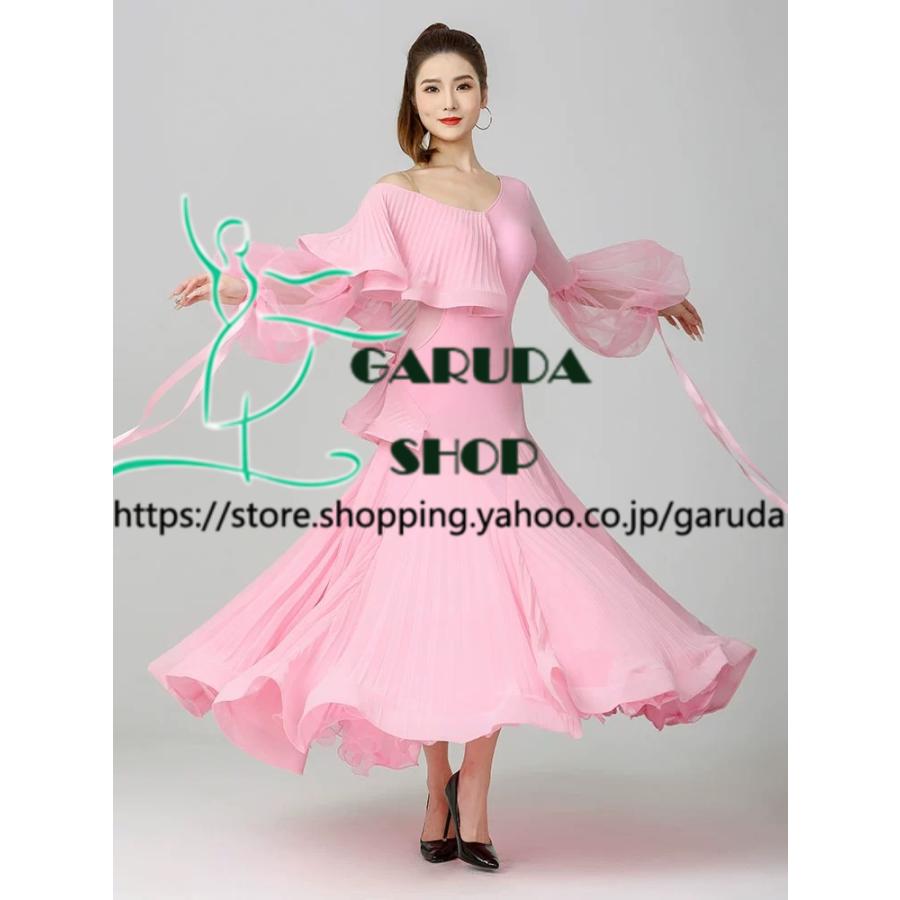 Garuda SHOP 社交ダンス衣装 レディースダンスレッスン練習ドレス