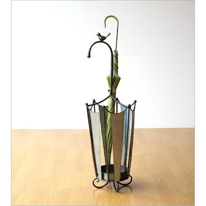 傘立て 傘たて 傘立 おしゃれ アイアン スチール レトロ アンティーク