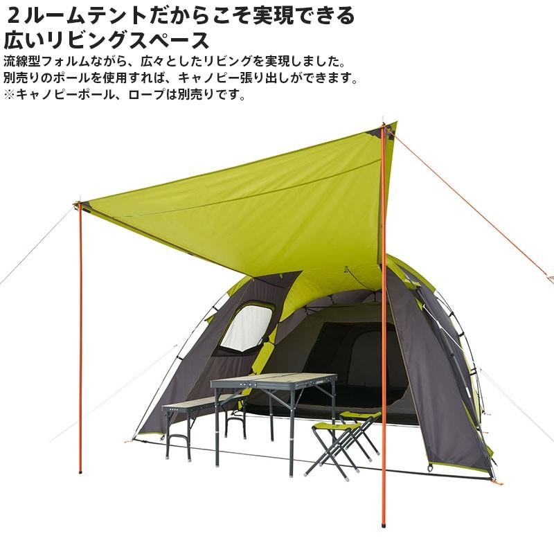 LOGOS（ロゴス） テント キャンプ ツールーム型 5人用 大型 ROSY