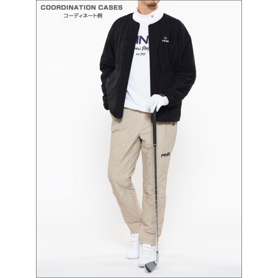 PING ストレッチラミネート 中綿 ブルゾン ジャケット M ゴルフ 楽天