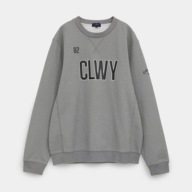 Callaway（キャロウェイ） CLWYロゴ カノコダブルニット クルーネック