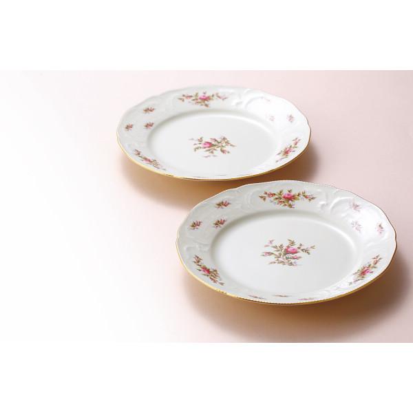 ローゼンタール サンスーシ・モスローズ プレート19cmペア SNM P192