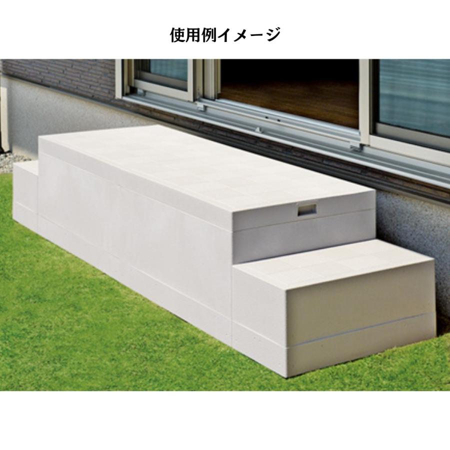 勝手口の便利なステップ 城東テクノ ハウスステップ（収納庫なし） CUB