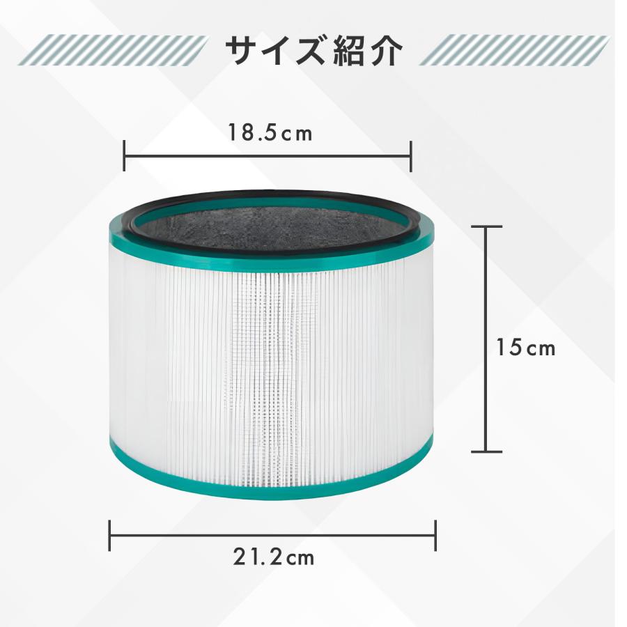 Dyson（ダイソン） ダイソンに使える フィルター HP07 HP09 DP04 TP04
