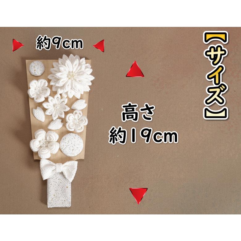 羽子板 ちりめん細工羽子板飾り 白雪華 初節句 お正月飾り 木製
