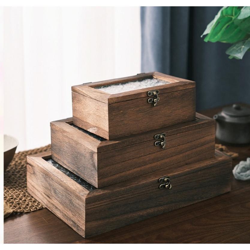 ウッドボックス 木製 小物入れ 木箱 アクセサリーケース ジュエリー
