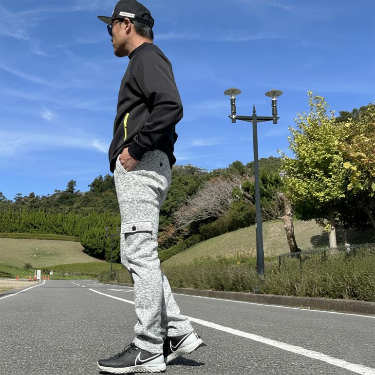 COMONGOLF（コモンゴルフ） ゴルフウエア メンズ 春ゴルフパンツ 裏