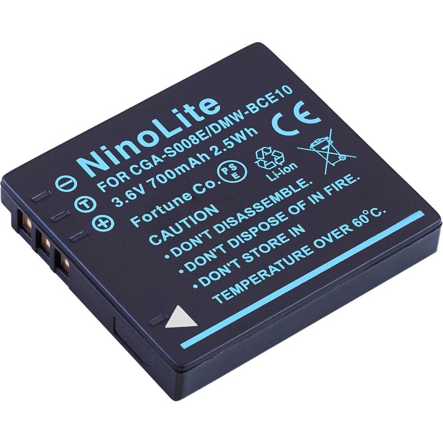 Panasonic パナソニック DMW-BCF10 互換バッテリー LUMIX DMC-FS10 DMC