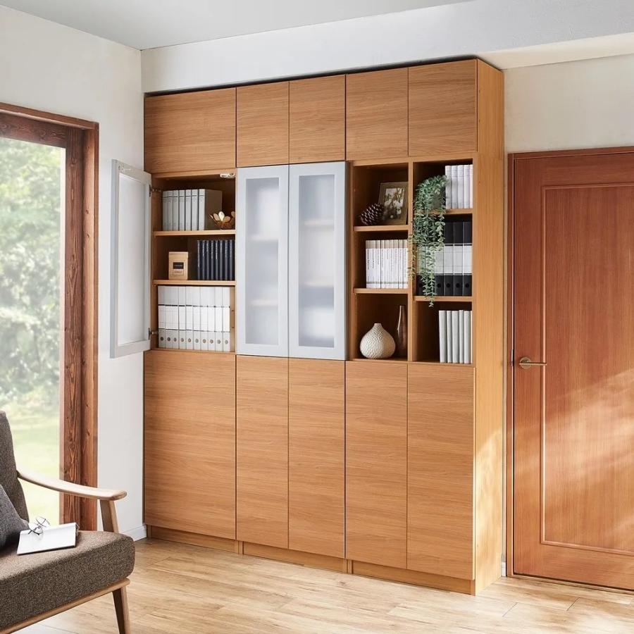 dinos（ディノス） コーナーまで有効に使える幅・高さぴったり本棚 上