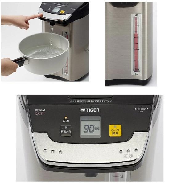 タイガー魔法瓶 タイガー TIGER tiger 電気ポット とく子さん VE電気ま