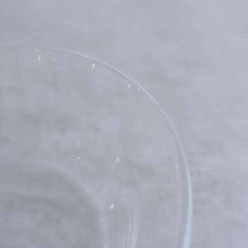 辻和美 tsuji kazumi *片口 ボウル 15.0cm クリア*ガラス【陶器