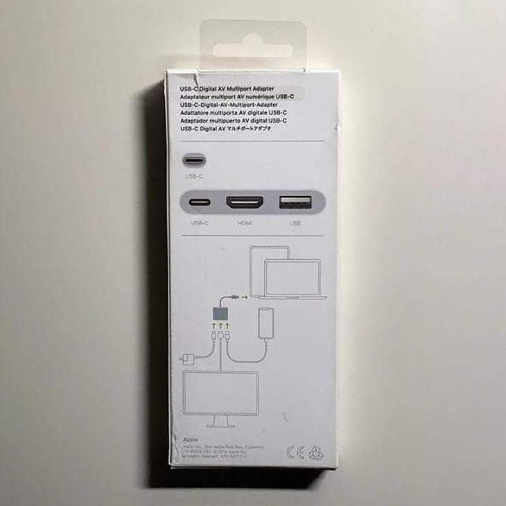 Apple Apple純正 USB-C Digital AV Multiport アダプタ ほぼ新品