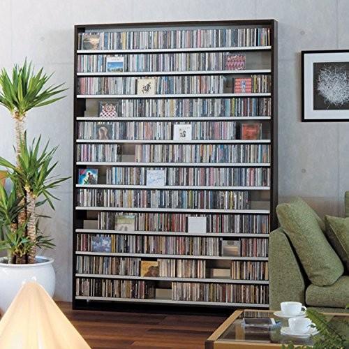 CDラック 大容量 1668枚収納 日本製 即日出荷 CDコレクターのためのCD