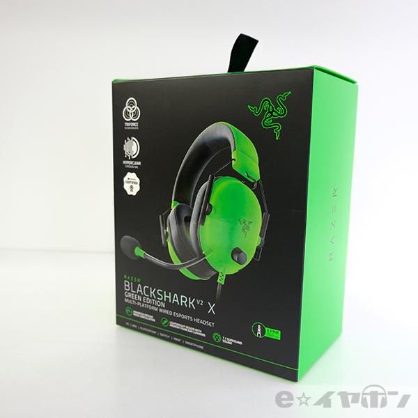 Razer（レイザー） ゲーミングヘッドセット BlackShark V2 X Green : e