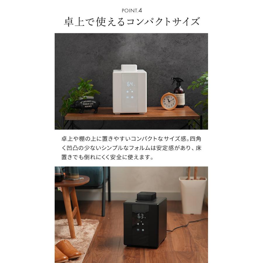 DOSHISHA（ドウシシャ） お手入れカンタン 湿度センサー付 スチーム式