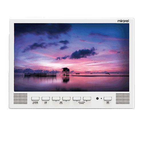 16V型浴室テレビ mirarel+ ミラレル ホワイト [16MBTW+] フルHD
