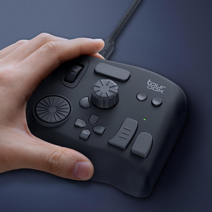 TourBox Neo 左手 デバイス キーボード adobe Windows Mac つまみ