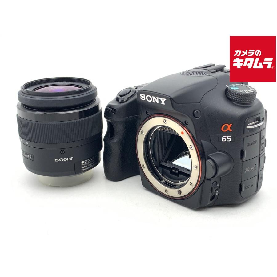 2430万画素！SONY α65☆Wズームレンズキット☆転送OK☆急速充電器付き