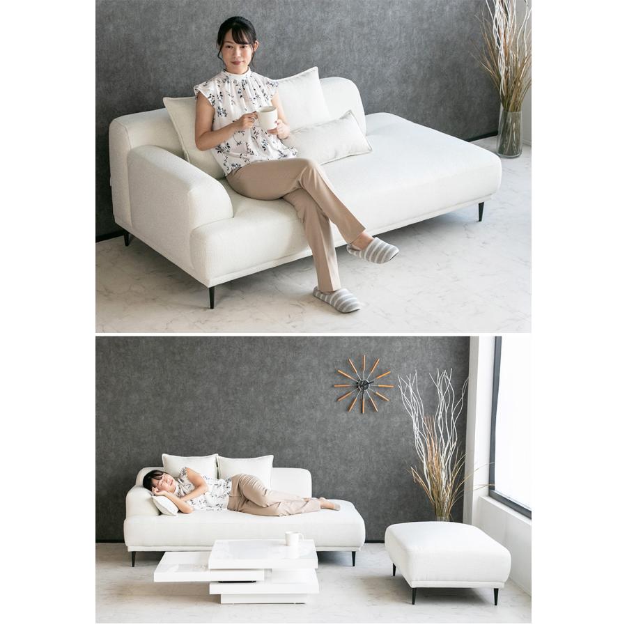 ソファ 片肘 ソファー ファブリック 2人掛け 3人掛け ゆったり 大きめ