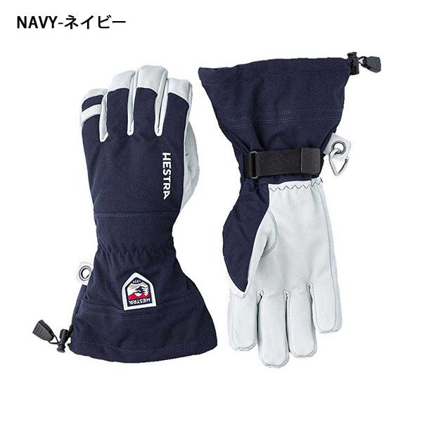HESTRA（ヘストラ） レザーグローブ Heli Ski メンズ 五指 本革 天然