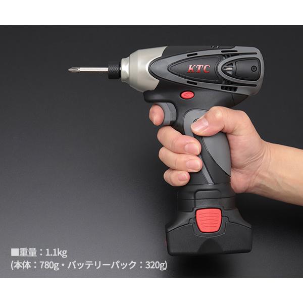 KTC KTC 6.35sq. コードレスインパクトレンチセット JTAE115A 工具