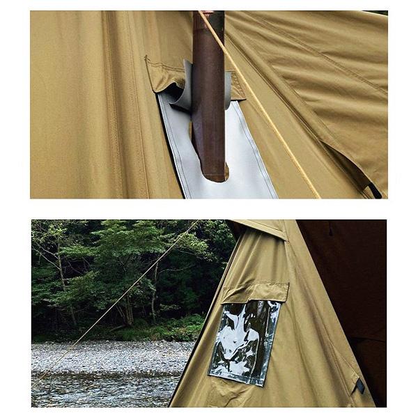 DUCKNOT（ダックノット） テント ハンティングヘキサT/C SW オリーブ