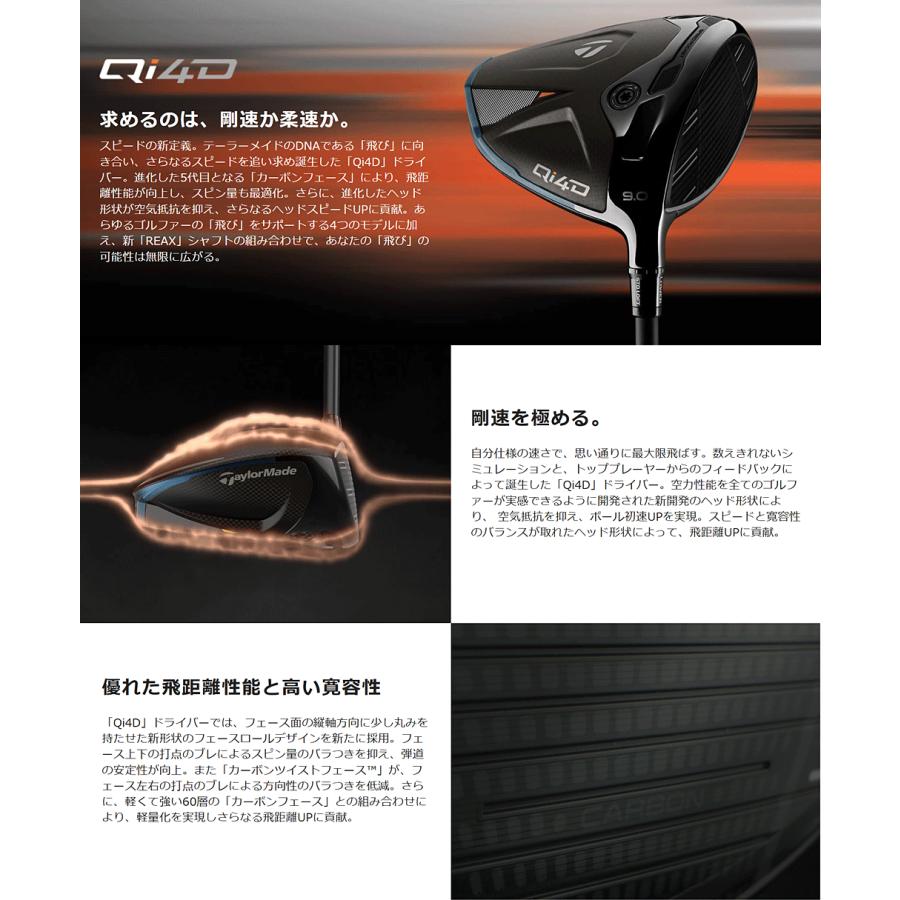 TaylorMade（テーラーメイド） 日本正規品 Qi4D ドライバー 2026新製品