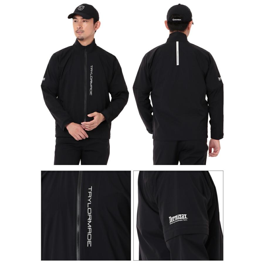 TaylorMade（テーラーメイド） レインスーツ 上下セット メンズ ゴルフ