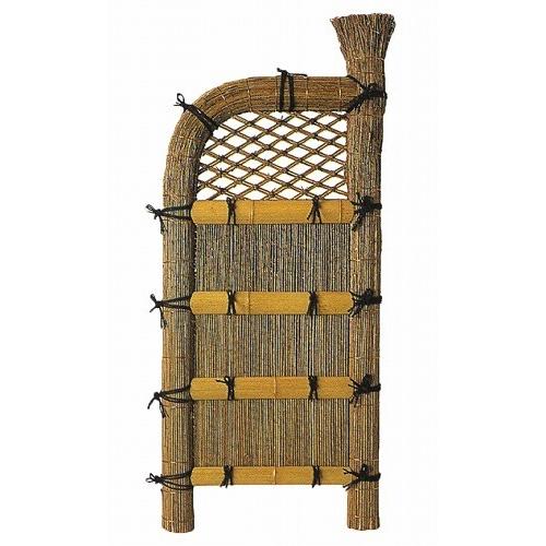 萩玉袖垣 幅700mm×高さ1760mm 国産天然竹 袖垣 目隠し 職人手作り 格安